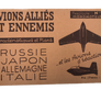 AVIONS ALLIÉS ET ENNEMIS (RUSSIE, JAPON, ALLEMAGNE, ITALIE): CARACTÉRISTIQUES ET PLANS