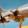 DIE-CAST MODEL — 🇧🇪 Belgian Air Force — Lockheed C-130H Hercules CH-02 — 30th Anniversary (Featuring its distinctive Sioux Chief nose art) — 1:200 — WITH DISPLAY STAND