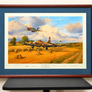 OUT OF FUEL, AND SAFELY HOME — Robert Taylor — Signed Limited Edition 747/1250 — Framed