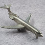 DIE-CAST MODEL — 🇧🇪 SABENA — Boeing 727-29 — RARE par le fabricant belge "Les Étains des Potstainiers Hutois" — 1:500 —