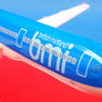 AIRBUS A321-200 — bmi british midland — modèle de bureau sur socle — 22 cm
