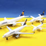 DIE-CAST MODEL — 🇩🇪 Lufthansa — DC10, B737, A310, B747-400 — Schuco — 1:600 — WITH ORIGINAL BOX —