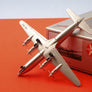 DIE-CAST MODEL — 🇨🇭 Swiss Air Lines — Douglas DC-6B — Herpa — 1:500 — WITH ORIGINAL BOX —