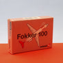DIE-CAST MODEL — 🇨🇭 Swissair — Fokker 100 — Schabak — 1:600 — WITH ORIGINAL BOX —