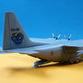 DIE-CAST MODEL — 🇧🇪 Belgian Air Force — Lockheed C-130H Hercules CH-02 — 30th Anniversary (Featuring its distinctive Sioux Chief nose art) — 1:200 — WITH DISPLAY STAND