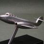 🇬🇧 Gloster Meteor T.7 – Vintage Handcrafted Pewter Aircraft Model – United Kingdom – c. 1955–1970