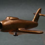 🇷🇺 MiG-15 — 1:135 — Métal patiné bronze – socle en marbre — vers 1950/60 —