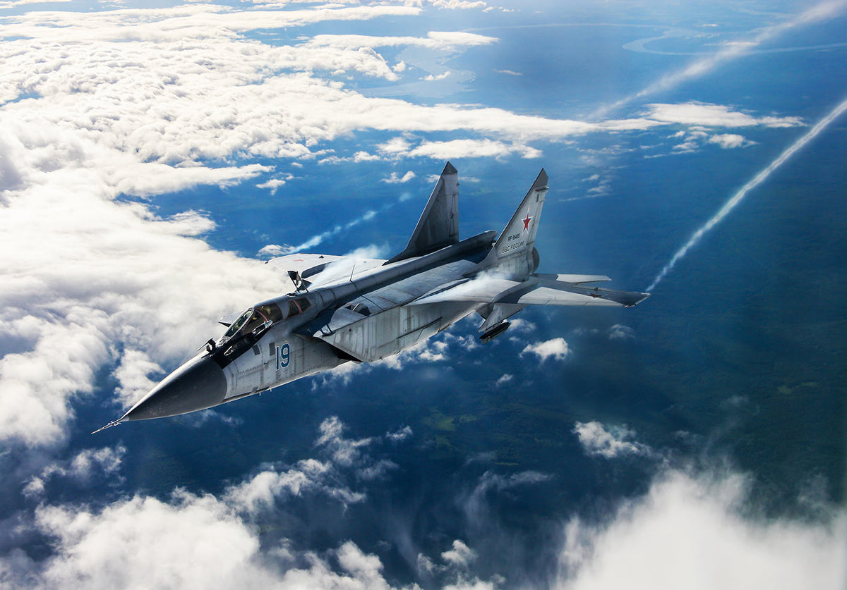MiG-31 Foxhound, Flying with Russian Air Force – aviation.brussels, حجم الصورة 1200x837