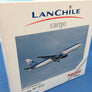 DIE-CAST MODEL — LAN CHILE CARGO — BOEING 767-300F — HERPA — 1:500 — WITH ORIGINAL BOX —