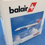 DIE-CAST MODEL — BALAIR — BOEING 757-200 — HERPA — 1:500 — WITH ORIGINAL BOX —