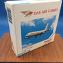 DIE-CAST MODEL — 🇺🇬 DAS AIR CARGO — BOEING 707-338C — HERPA — 1:500 — WITH ORIGINAL BOX —