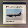 DIE-CAST MODEL — 🇺🇸 United Airlines — Airbus A320-200 — Herpa — 1:500 — WITH ORIGINAL BOX —