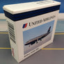 DIE-CAST MODEL — 🇺🇸 United Airlines — Airbus A320-200 — Herpa — 1:500 — WITH ORIGINAL BOX —