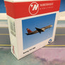DIE-CAST MODEL — 🇺🇸 Northwest Airlines — Boeing 757-200 — Herpa — 1:500 — WITH ORIGINAL BOX —