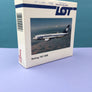 DIE-CAST MODEL — 🇵🇱 LOT Polish Airlines — Boeing 767-200 — Herpa — 1:500 — WITH ORIGINAL BOX —