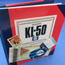 KONINKLIJKE LUCHTVAART MAATSCHAPPIJ VLUCHT KL-50 — LOGBOEK VAN VIJFTIG JAAR VLIEGEN — Inclusief poster —
