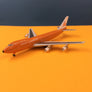 DIE-CAST MODEL — 🇺🇸 Braniff International — Boeing 747-100 — Schuco StarJets — 1:500 — WITH ORIGINAL BOX —