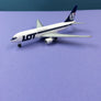 DIE-CAST MODEL — 🇵🇱 LOT Polish Airlines — Boeing 767-200 — Herpa — 1:500 — WITH ORIGINAL BOX —