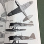 Model Art No. 272 — CAMOUFLAGE & MARKINGS of the Imperial Japanese Navy Fighters in W.W.II — 日本海軍機の塗装とマーキング 戦闘機編。原色16色カラーチップ。モデルアート6月号臨時増刊。