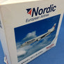 DIE-CAST MODEL — Nordic European Airlines — Lockheed L-1011-50 TriStar — Herpa — 1:500 — WITH ORIGINAL BOX —