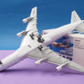 DIE-CAST MODEL — 🇫🇷 Corsair — Boeing 747-300 — Herpa — 1:500 — WITH ORIGINAL BOX —