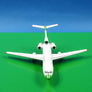DIE-CAST MODEL — 🇧🇬 Bulgarian Air Charter — Tupolev TU-154M — herpa — 1:500 — WITH ORIGINAL BOX —