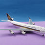 DIE-CAST MODEL — 🇸🇬 Singapore Airlines — Boeing 747-400 — Herpa — 1:400 — WITH ORIGINAL BOX —