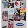 Kalender/Calendrier SABENA 2006 (24 x 42 x 0.3 cm)