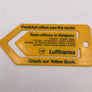 Lufthansa bookmark