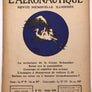 L'AÉRONAUTIQUE, REVUE MENSUELLE ILLUSTRÉE ( 11ème Année - N° 125 )