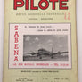 PILOTE Revue (belge) mensuelle d'aviation 1945-1946