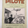 PILOTE Revue (belge) mensuelle d'aviation 1945-1946