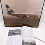 SABENA (1974) Photographie (GRAND FORMAT 50.5 cm x 40,5 cm) encadrée du Boeing 737 immatriculé OO-SDG