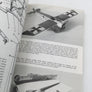 scale model aircraft in plastic card