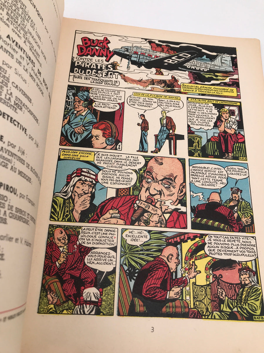 LES NOUVELLES AVENTURES DE BUCK DANNY LES PIRATES DU DÉSERT (E.O. 1