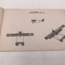 *** RARE *** Annexe au carnet de SILHOUETTES D'AVIONS FRANÇAIS