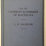 AN INTRODUCTION TO AERONAUTICAL ENGINEERING. VOL III PROPERTIES & STRENGTH OF MATERIAL