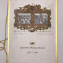 Menu pour le Bal du 50ème Anniversaire de l'Association Belgique - Canada ( 1937 - 1987 )