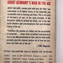 THE FIRST AND THE LAST : THE RISE AND FALL OF THE LUFTWAFFE : 1939 - 45