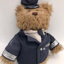 Vintage airline pilot Teddy Bear hand puppet