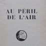 AU PÉRIL DE L'AIR