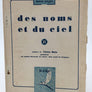 des noms et du ciel