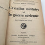 L'aviation militaire et la guerre aérienne