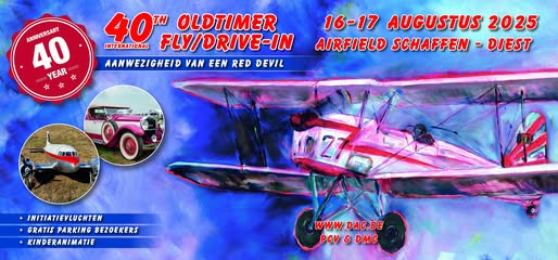 Schaffen, c’est fini, tribute to the Oldtimer Fly & Drive-In