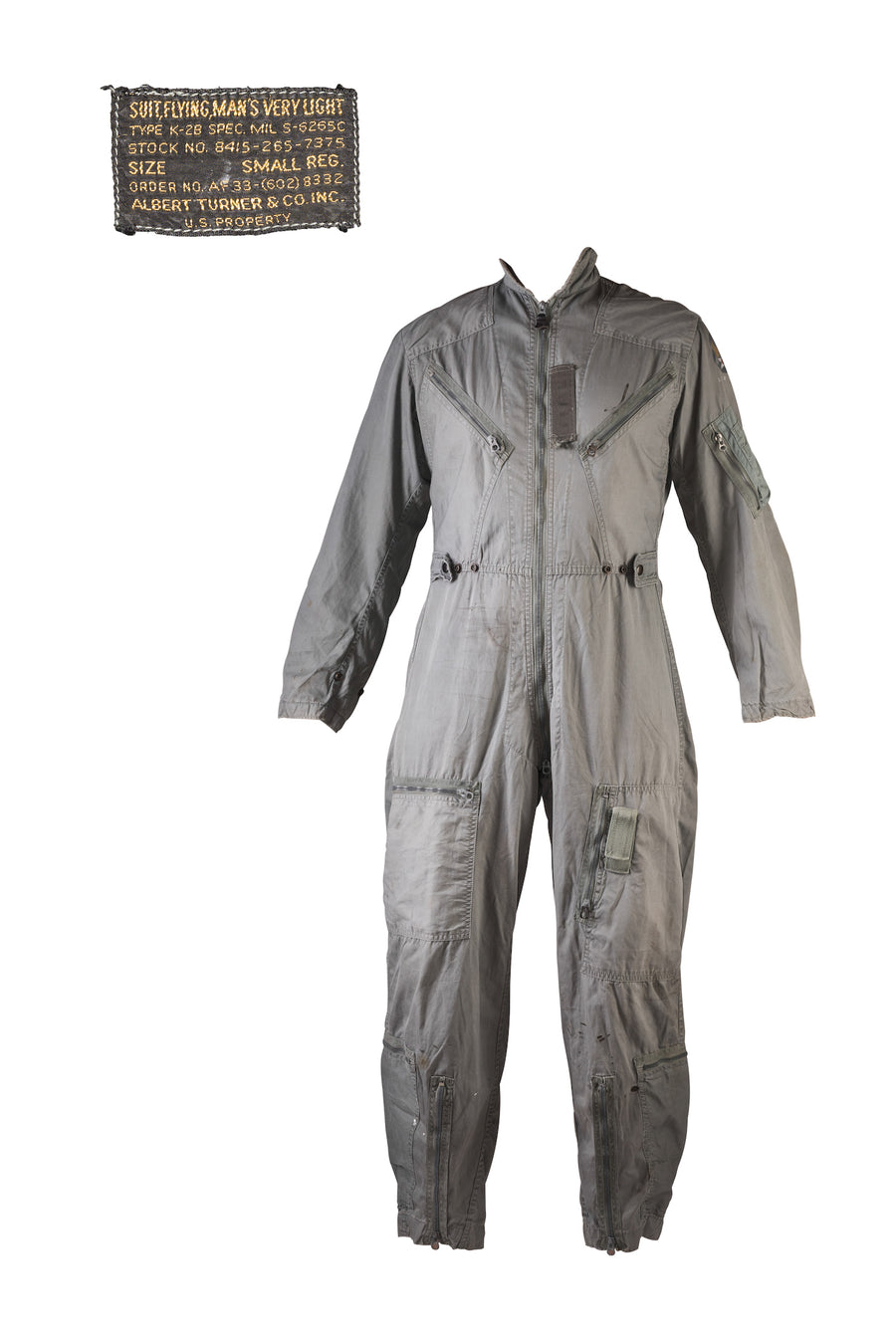 FLIGHT SUIT ALBERT TURNER & CO. TYPE US K-28