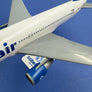 Modèle en plastique sur pied d'un Boeing 767 - 300 de la Sobelair / Sabena (Registration: OO-SLR)