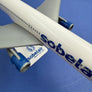 Modèle en plastique sur pied d'un Boeing 767 - 300 de la Sobelair / Sabena (Registration: OO-SLR)