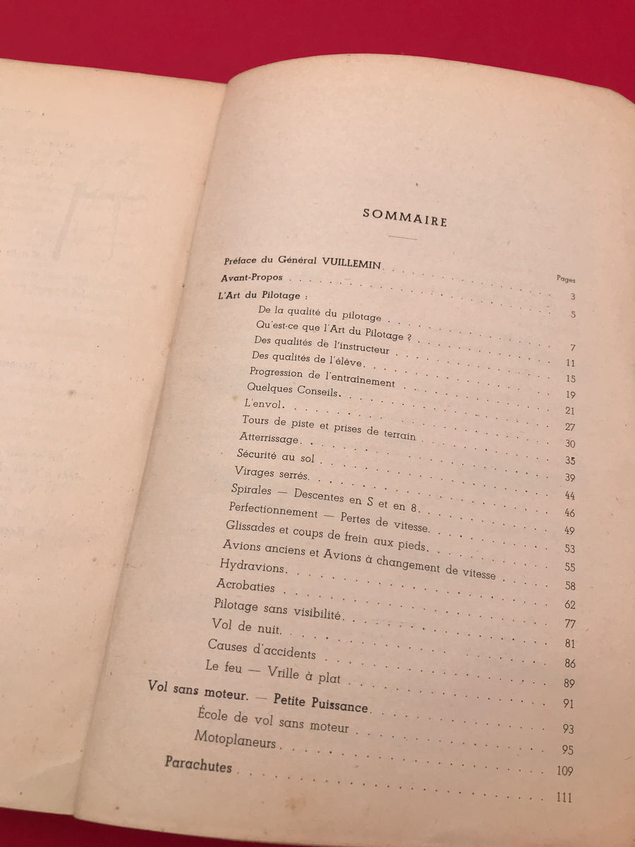 L'ART DU PILOTAGE