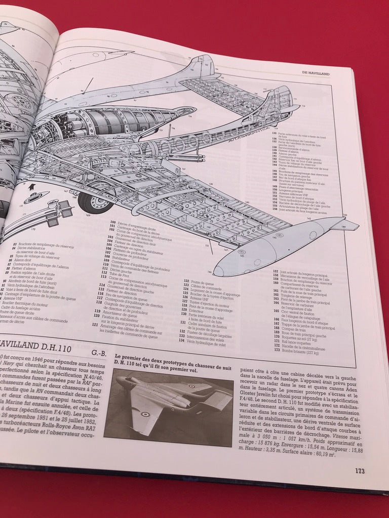 LE GRAND LIVRE DES CHASSEURS — L’encyclopédie illustrée de tous les avions de chasse et tous les détails de leur fabrication —