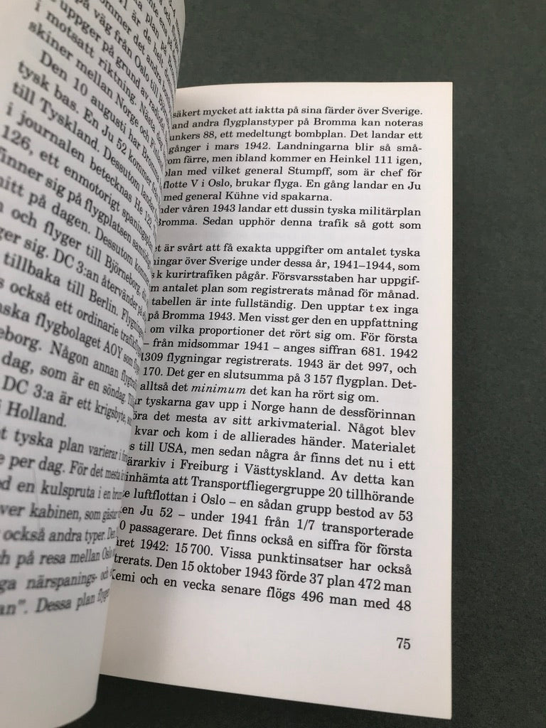 NÄR TYSKARNA FLÖG I LUFTEN
